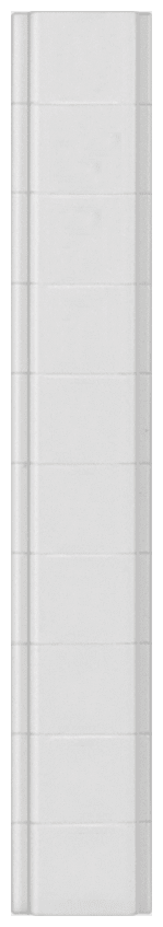 SIEMENS - Etichetta di siglatura, iscrizione piatta, La: 4,2 mm, fissaggio a scatto, bianco, 1,5 mm2