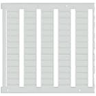 SIEMENS - Targhetta di siglatura, frontale, orizzontale e verticale, larghezza del morsetto: 4,2 mm 8WH82021AA05