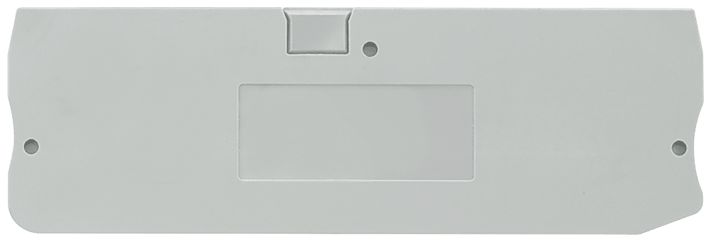 SIEMENS - Piastra terminale per morsetti passanti con collegamento a molla, sezione: 2,5 mm² 8WH90001GA00