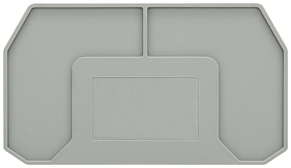 SIEMENS - Piastra terminale per morsetti per trasformatore di misura, fissaggio a vite, grigio, terminali isolati 8WH90003UA00