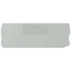 SIEMENS - Piastra terminale per morsetti passanti con collegamento a molla, sezione: 4 mm² 8WH90031GA00