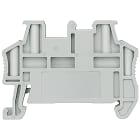 SIEMENS - Staffa terminale per montaggio rapido, equipaggiabile con targhette 5/6, larghezza: 5,15 mm 8WH91500CA00