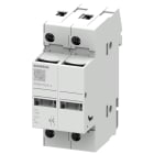 SIEMENS - portafusibili per cartucce cilindriche 10x38mm, a 2 poli In: 32 A,Un AC: 690 V segnalatore a LED