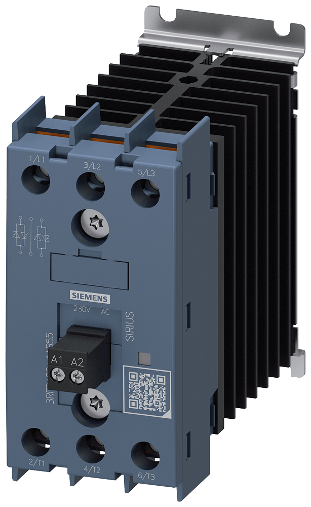 SIEMENS - CONT. STAT. 3-POL 45MM 20A 48-600V/230VA