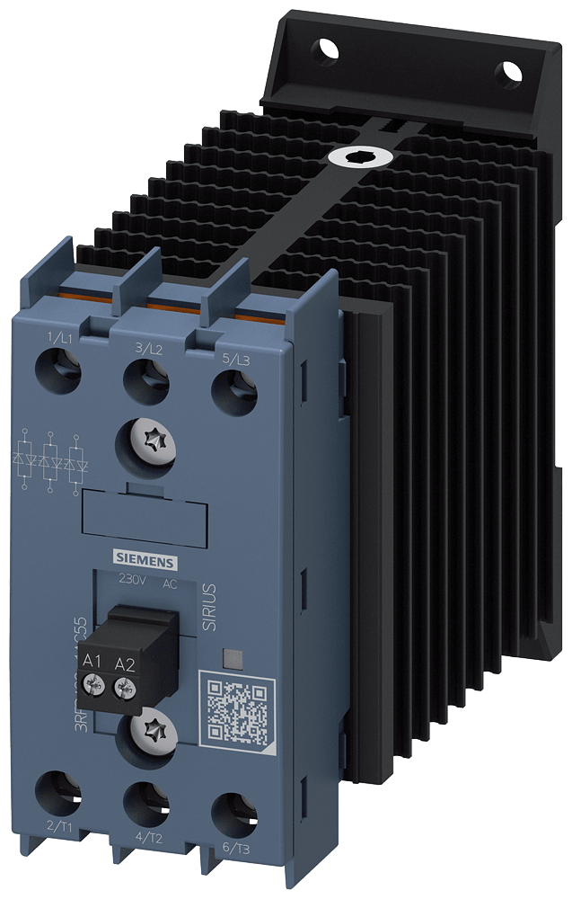SIEMENS - CONT. STAT. 3-POL 45MM 20A 48-600V/230VA