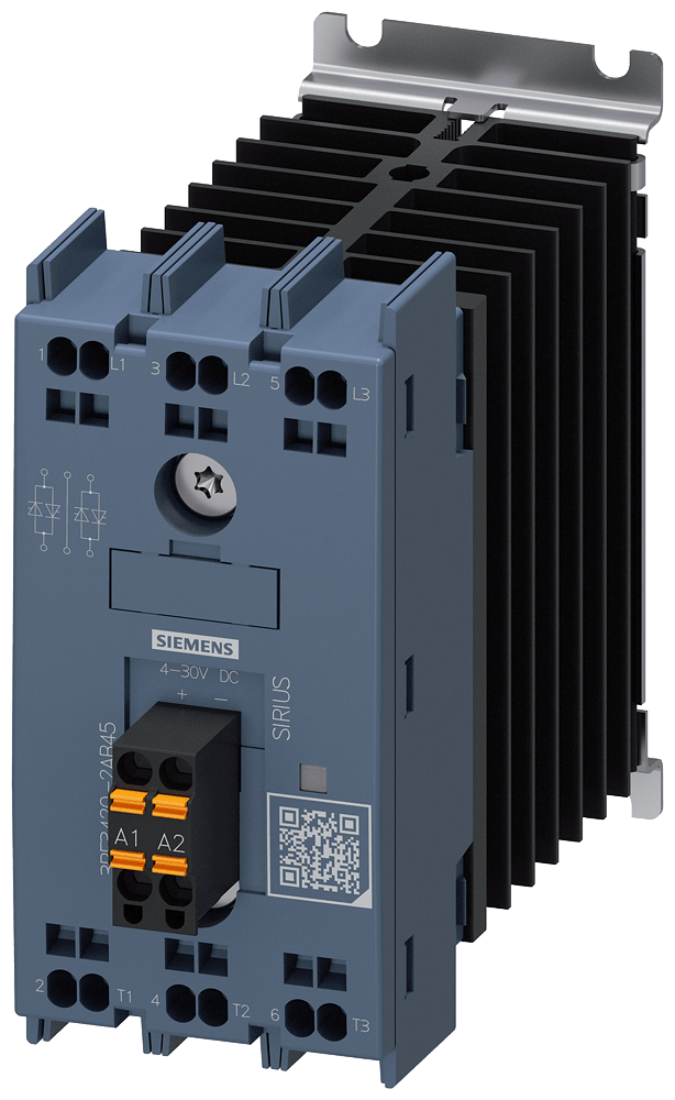 SIEMENS - CONT. STAT. 3-POL 45MM 20A 48-600V/4-30V
