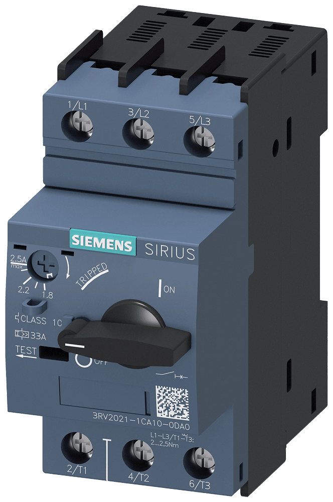 SIEMENS - CIRCUIT-BREAKER SCREW CONNECTION 2.5A
