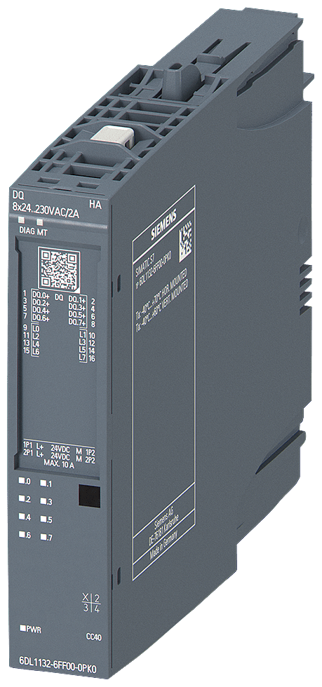 SIEMENS - ET 200SP HA, DQ 8X 24..230VAC/2A HA