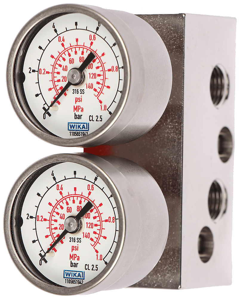SIEMENS - GAUGE, STAINLESS STEEL 316 ,S/A, G1/4