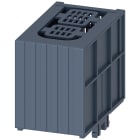 SIEMENS - Accessori per 3KF grandezza costruttiva 2, calotta di copertura connessione cavi, versione corta, contiene 6 unità 3KF92047