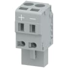 SIEMENS - connettore a 2 poli per azionamento elettronico 3RT1.5* -3RT1.7*