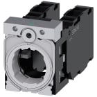 SIEMENS - Supporto per 3 moduli, in metallo, 1NO+1NC, 1NO+1NC