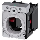 SIEMENS - Supporto per 3 moduli, in metallo, 1NC, 1NC, morsetti a vite