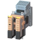 SIEMENS - contattore grandezza costruttiva 12, a 2 poli DC 3 e 5, 400 A blocchetto di contatti ausiliari 22 (2 NO + 2 NC) azionamento in corrente continua DC...
