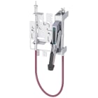 SIEMENS - Unità di comando con cavo Bowden, azionamento Max-Flex, kit completo maniglia in acciaio 3VA92770CK72