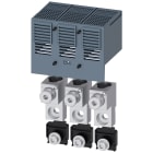 SIEMENS - Morsetto di collegamento per conduttore tondo TA2.8, 3 pezzi per 3VA53/54; 3VA63/64 bis 400A 3VA93730JC24