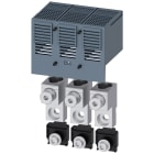 SIEMENS - Morsetto di collegamento per conduttore tondo TA2.8, 3 pezzi per 3VA53/54; 3VA63/64 bis 400A 3VA93730JJ24