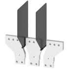 SIEMENS - Attacchi a sbarra anteriori divaricati, 3 pezzi per unità rimovibile 3VA9603-0KP00 3VA15/25 3VA96030QC01