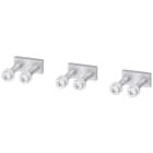 SIEMENS - Attacchi piatti a vite, 3 pezzi, filetto metrico per 3VA57/58/59/67/68/69