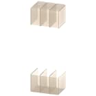 SIEMENS - Calotta coprimorsetti alta a 3 poli, 1 pezzo per 3VA57/58/67/68, a 3 poli 3VA98710WF30