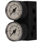 SIEMENS - Blocco manometro per elettropneumatico regolatore di posizione SIPART PS2, 6DR40**-1*, a semplice effetto facilmente retrofittabile 1 manometro per...