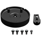 SIEMENS - Kit di montaggio per SIPART PS2 su attuatori rotativi secondo VDI/VDE 3845 (Namur) rotella per giunto in plastica, parti metalliche in acciaio inox