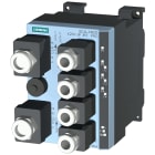 SIEMENS - SCALANCE X201-3P IRT PRO, managed switch di Layer 2, 1x RJ45, 3x SCRJ, push pull