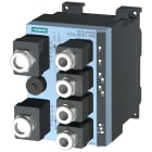 SIEMENS - SCALANCE X202-2P IRT PRO, managed switch di Layer 2, 2x RJ45, 2x SCRJ, push pull