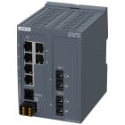 SIEMENS - SCALANCE XB206-2LD, managed switch Layer 2, 6x RJ45, 2xsinglemode SC, def: PN IO