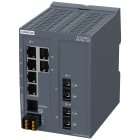 SIEMENS - SCALANCE XB206-2LD, managed switch Layer 2, 6x RJ45, 2xsinglemode SC, def: PN IO