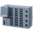 SIEMENS - SCALANCE XCH328 managed switch IE di Layer 2, 24x RJ45 da 10/100/1000 Mbit/s, 4x porte 1/10 Gbit/s SFP+, LED per diagnostica,contatto di segnalazio...