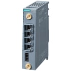 SIEMENS - IWLAN Client/WLAN Bridge, IP30, IEEE 802.11ax, 4x RJ45, 2x R-SMA, slot CLP