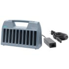 SIEMENS - accessori SIMATIC RTLS stazione di carica per transponder US, In: AC: 100 ... 240 V, con connettore di rete C13 per la ricarica contemporanea di 10...