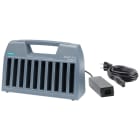 SIEMENS - accessori SIMATIC RTLS stazione di carica per transponder, In: AC: 100 ... 240 V, con connettore di rete CEE 7/7 per la ricarica contemporanea di 1...