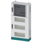 SIEMENS - ALPHA-MED, quadro da pavimento, con scomparto di distribuzione, IP55, classe di protezione 1, A=1200mm