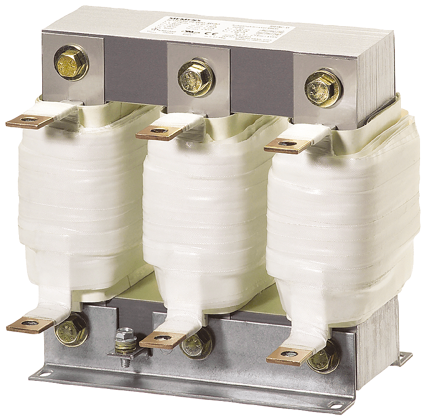 SIEMENS - Reattanza di uscita; fasi:3; Un1(V):500; Ithmax 1 (A) / F1 (Hz): 72 /200