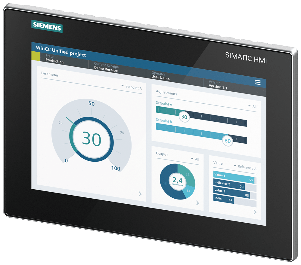 SIEMENS - SIPLUS HMI MTP1200 Unified Comfort