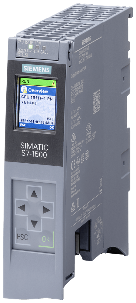 SIEMENS - SIPLUS S7-1500 CPU 1511F-1 PN -40 ... +60 °C con Conformal Coating based on 6ES7511-1FL03-0AB0