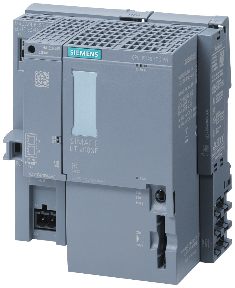 SIEMENS - SIPLUS ET 200SP CPU 1512SP-1 PN -40 ... +70 °C con Conformal Coating based on 6ES7512-1DM03-0AB0