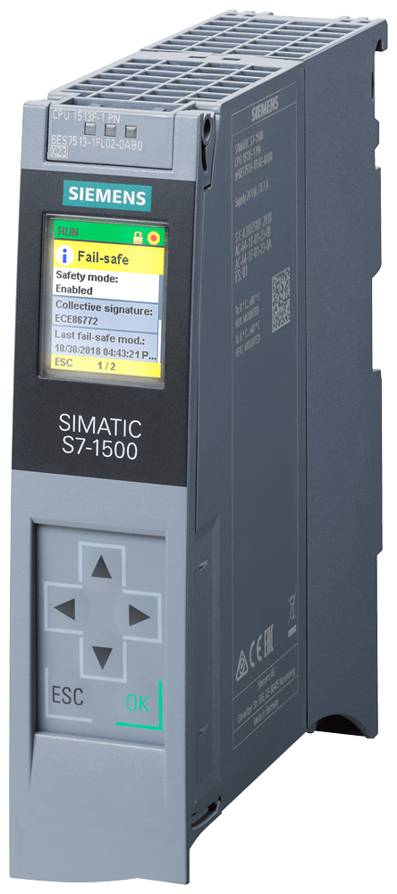 SIEMENS - SIPLUS S7-1500 CPU 1513F-1 PN -40 ... +60 °C con Conformal Coating based on 6ES7513-1FM03-0AB0