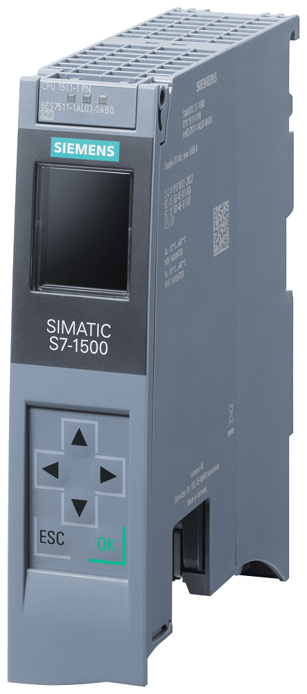 SIEMENS - SIPLUS S7-1500 CPU 1511-1 PN RAIL -40 ... +60 °C con Conformal Coating based on 6ES7511-1AL03-0AB0