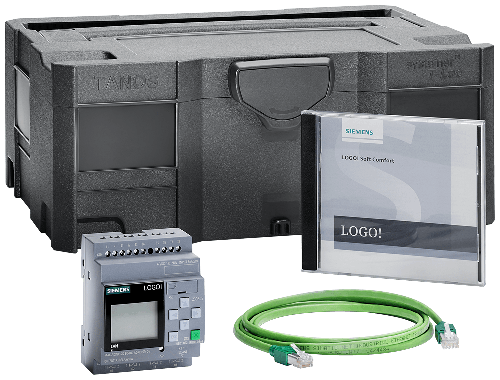 SIEMENS - LOGO! Starterkit 230RCE Imballato in box TANOS