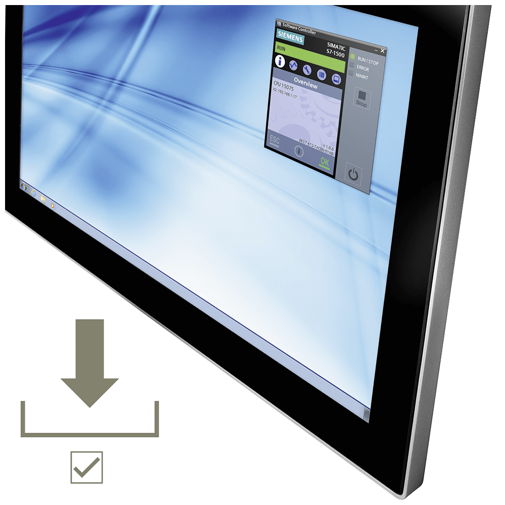 SIEMENS - SIMATIC S7-1500 CPU 1507S V31.1 per SIMATIC Industrial OS Download di software