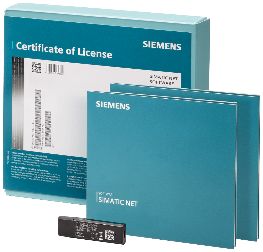 SIEMENS - SOFTNET-PB S7 V17 SP1 software 6GK17045CW170AA0