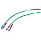 SIEMENS - Fiber Optic Multimode Cord ST/LC, 50/125, 1x conn. LC Duplex e 2x conn. ST, 1 m 6XV18435FH200AB0