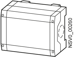 SIEMENS - BD01-GK1X/F Cassetta per apparecchi