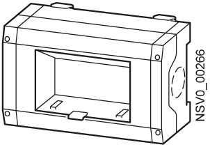 SIEMENS - BD01-GK2M2/F Cassetta per apparecchi