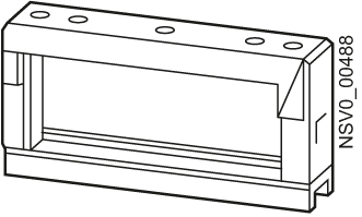SIEMENS - BD2-400-BB Staffa di fissaggio