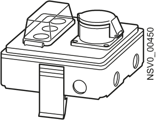 SIEMENS - BD2-AK1/CEE165S14 Cassetta di derivazione 16 A / 3 x a 1 polo D01 + 1 x a 5 poli CEE