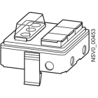 SIEMENS - BD2-AK1/3SD163S14 Cassetta di derivazione 16 A / 3 x a 1 polo D01 + 3XSD